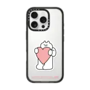 iPhone 16 Pro Impact Case SOSO PINK HEART