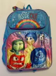 Disney Inside Out 16" Large Backpack Book Bag NEW!! Official Licensed