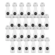 24PK Lemon & Lime Functional Secure Glass Air-Tight Lid Bottle Storage 250ml