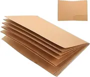 ERINGOGO 10pcs Paper Document Folders Sturdy Card Folder for Greeting Cards Office Supplies A4 Size Modern Design