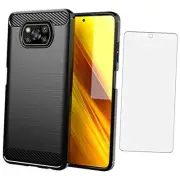 Asuwish Compatible with Xiaomi Poco X3 Pro/PocoX3 NFC/Poco X3 Case and Black