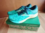 NEW Brooks Ghost 14 Running Shoe 1103691D354 Run Lucky Irish St Patricks Sz 11.5