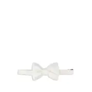 [Tom Ford] Tom Ford Textured Bow Tie ONE SIZE WHITE