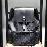 在飛比找蝦皮購物優惠-【二手】LV Trio Monogram Eclipse帆布