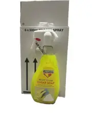 X6 BARTOLINE SUGAR SOAP SPRAY 500ML Bottles