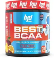 BPI Sports Best BCAA Peptide Linked Powder Fruit Punch, 300g Free Shipping
