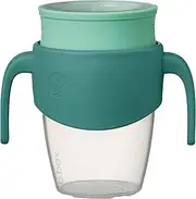 b.box Handled 360 Drinking Cup, Emerald Forest, 250 ml Capacity