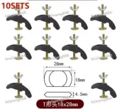 10Sets Bow Pressure Plate Clamp Sets Engraving Machine Fixture For Working Table
