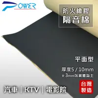 在飛比找PChome24h購物優惠-【POWER】YL-941 防火橡膠隔音棉平面型 2入組 約