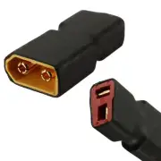 XT60 Male to Deans Female Battery Adaptor, 1pc RCMA