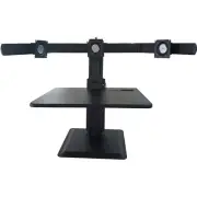 Lorell Deluxe Light-Touch 3-Monitor Desk Riser (03167)