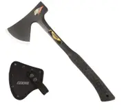NEW ESTWING E44ASE 18-3/4" SPECIAL EDITION SPORTSMAN'S CAMPERS AXE WITH NYLON GRIP & BLACK SHEATH
