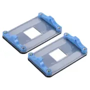 2Pcs AM5 Backplane CPU Cooling Bracket Heatsink Bracket Blue Black with 8 Screws