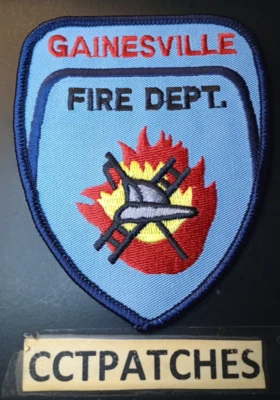GAINESVILLE, TEXAS FIRE DEPARTMENT PATCH TX
