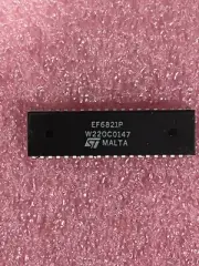 EF6821P I/O CONTROLLER INTERFACE IC PIA I/O 1MHZ 40 PIN DIP ST MICRO (LOT OF 1)