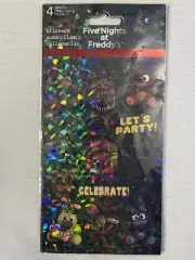 Five Nights At Freddy's 4-Sheet Stickers Pack