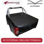 Nissan Navara Tonneau Cover NP300 / D23 King Cab - Clip On