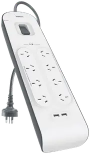 Belkin 8 Port Surge Protector (2M Cord)