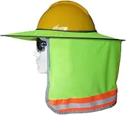 SHANGLIN Sunscreen Brim is Suitable for Reflective Safety Sunscreen for Construction Sites Outdoor Installation
