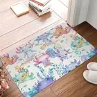 Axolotl Lover Bath Mat Funny Salamander Pattern Doormat Kitchen Carpet Balcony