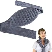 Microwave Heating Pad For Lower Back Pain Relief, Moist Heating Pad for Neck, Shoulders, Cramps, Heat Pack Warm Compress Heat Wrap, Back Moist Heat Hot & Cool Pack