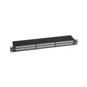 Platinum Tools 675-24C6AS 24 Port Cat6A Shielded Patch Panel