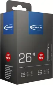 Schwalbe Standard Tube - 26 x 1-1.50", 40mm, Presta Valve