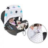在飛比找媽咪愛MamiLove優惠-荷蘭 DOOKY - 抗 UV 手提汽座/嬰兒提籃前遮陽罩-