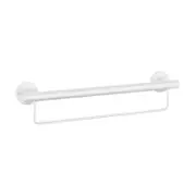 evekare 600mm White Grab Rail With Towel Holder