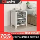 bedside cabinets 2 drawers grey white nightstands bedroom furniture 38x28x45 204