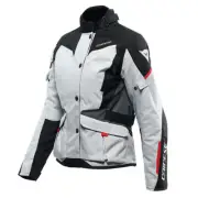Dainese Ladies Motorcycle Jacket Waterproof Tempest 3 D-Dry® 20K Grey Level 2
