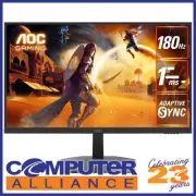 23.8" AOC 24G15N 180Hz FHD VA Gaming Monitor