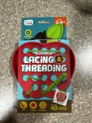 Chuckle & Roar Silicone Lacing Apple - Red
