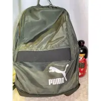 在飛比找蝦皮購物優惠-品牌 Puma Originals 背包潮流運動後背包-軍綠