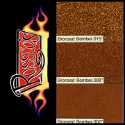 Bronzed Bomber -Rossco's Old School Hotrod Metal Flake in Fine medium or Coarse