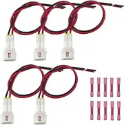 ALTBET 5pcs Accessory Power Lead Kit Compatible with Yamaha Wolverine RMAX and 850 X2 X4 RMAX2 RMAX4 Replace B4J-H25B0-V0-00
