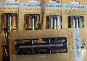 5 Crafting Hobby Detail Knife Crafter's Square Scrap-tility Knife set + 6 blades