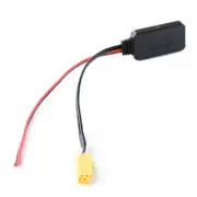 Car Wireless Bluetooth Module Audio Aux Adapter Cable For Alpine / Fiat / Lancia Smart 451 Aux Buchse Stecker
