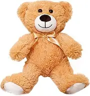 Stuffed Bear Doll,Cute Stuffed Cartoon Bear Model | Soft Cuddly Plush Animal Pillow for Living Room Bedroom Study Shelf