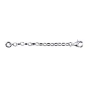 Sterling Silver extender Chain strong solid Belcher BO1 QUALITY secure clasp