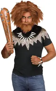 Cave Man & Woman Costume Instant Kit