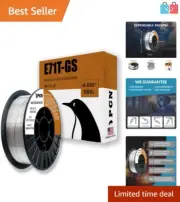 Versatile PGN .035'' Flux Core MIG Wire - 10 Pound Spool for All Welding