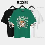 MOSCHINO DAMEN MOSCHINO DARKIMSHOP T 恤,超大號寬型中性 T 恤