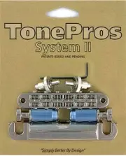 Tone Pros Nashville style Bridge/Tailpiece Set LPM04/C CHROME Finish