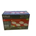 Halo 6 in. 3000K-5000K Selectable CCT LED White Downlight Recessed Light