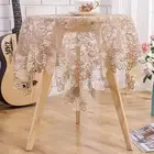 Tablecloth Desktop Cloth Book Desk Dinner Table 1x Comfortable Square Shape