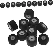 Gatuida 20pcs Portable Pinch Roller for Audio Cassette Players Replacement Parts for Recorder Machines Wear-Resistant Stereo Cassette Bearing Wheels for