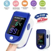 Portable Finger Pulse Oximeter Blood Oxygen Saturation Monitor Heart RateMonitor