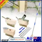 Crack Weeder Grout Cleaner Brush Paving Weeding Crevice Tool Scrub w/Handle #C