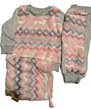 BNWT PETER ALEXANDER BABY FLUFFY PENNY PYJAMA SET SIZE 12-18mths